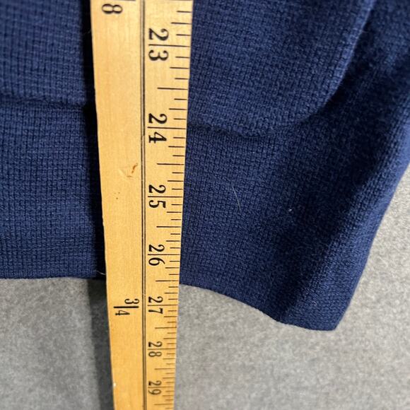 Joan Rivers Milano Knit Sweater Blazer Peacoat Size Large - Picture 4 of 10